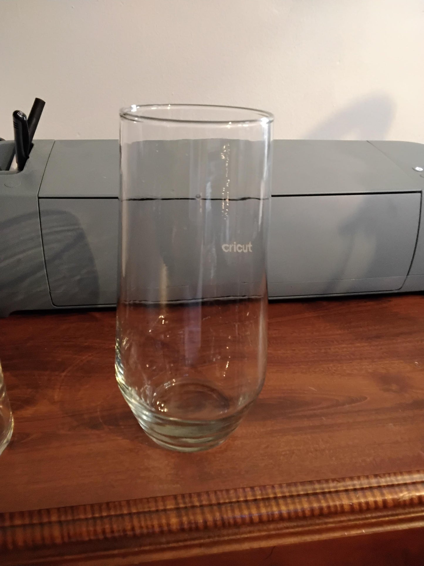 46 oz Glass Vase Wide Base