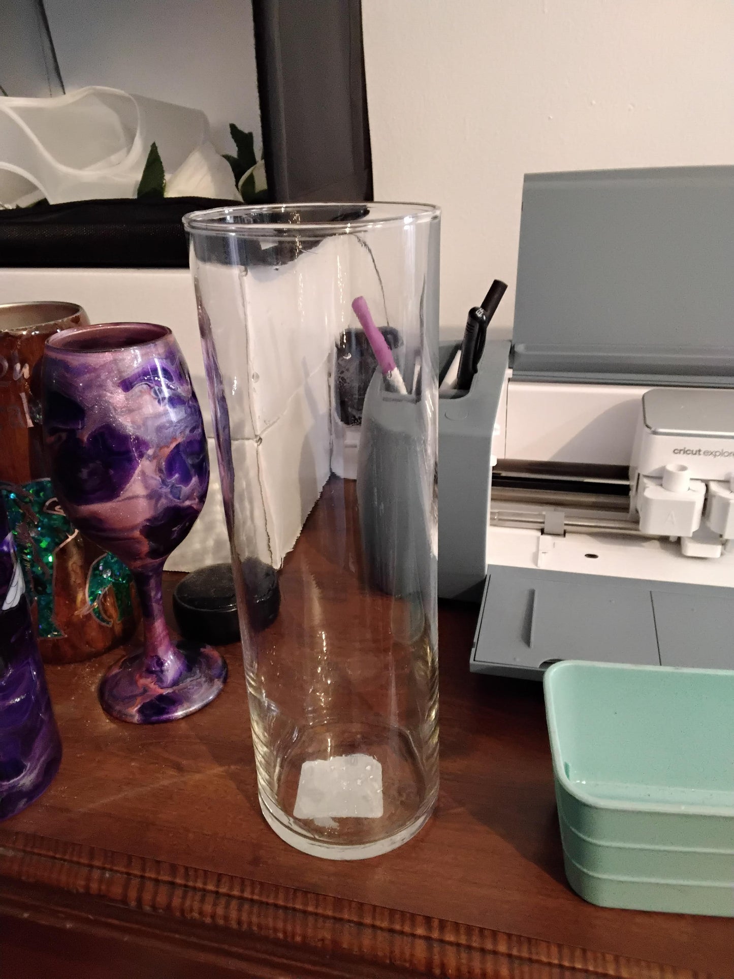 46 oz Glass Vase
