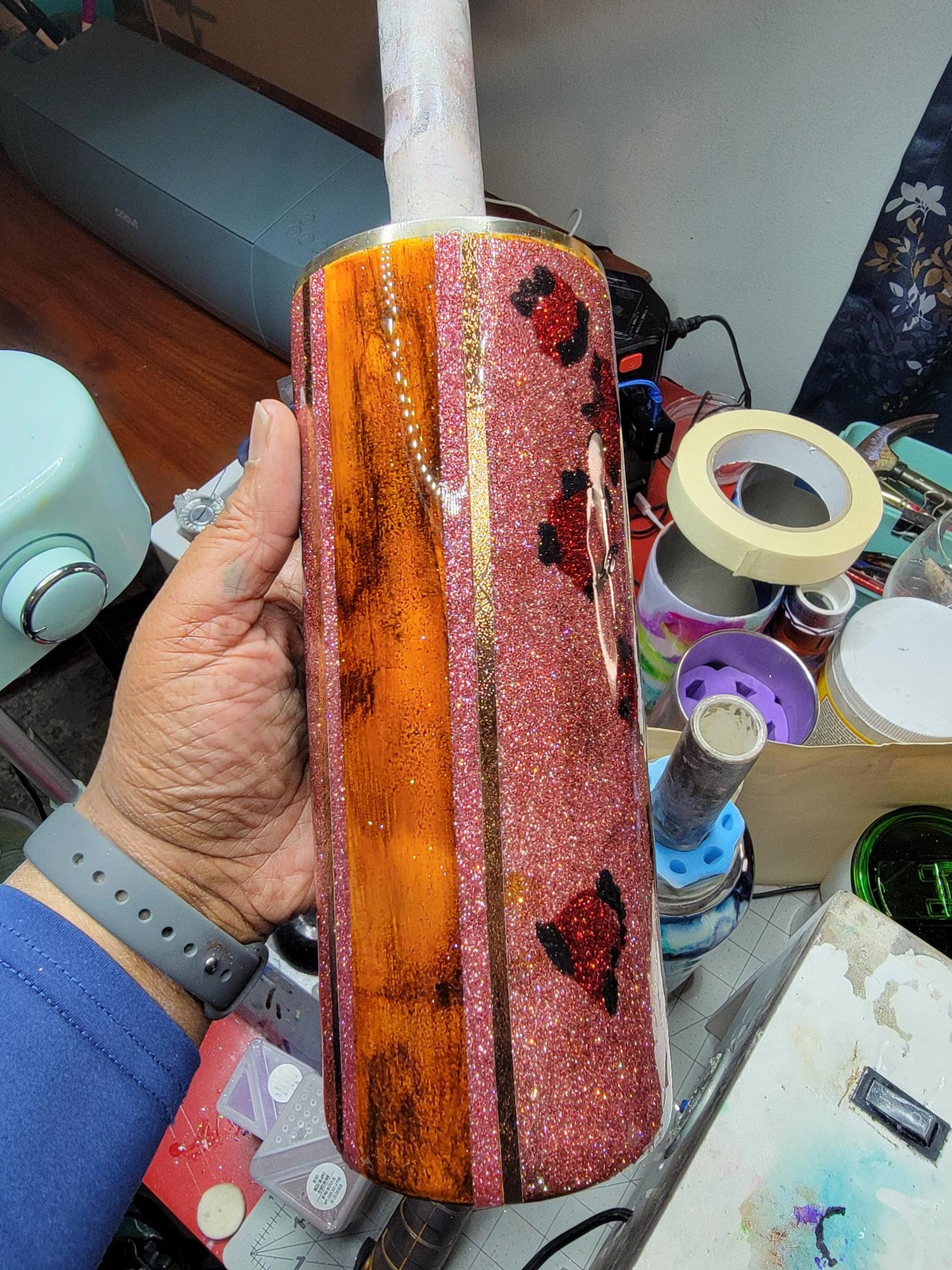 Wood Cheetah - 30 oz. Thick