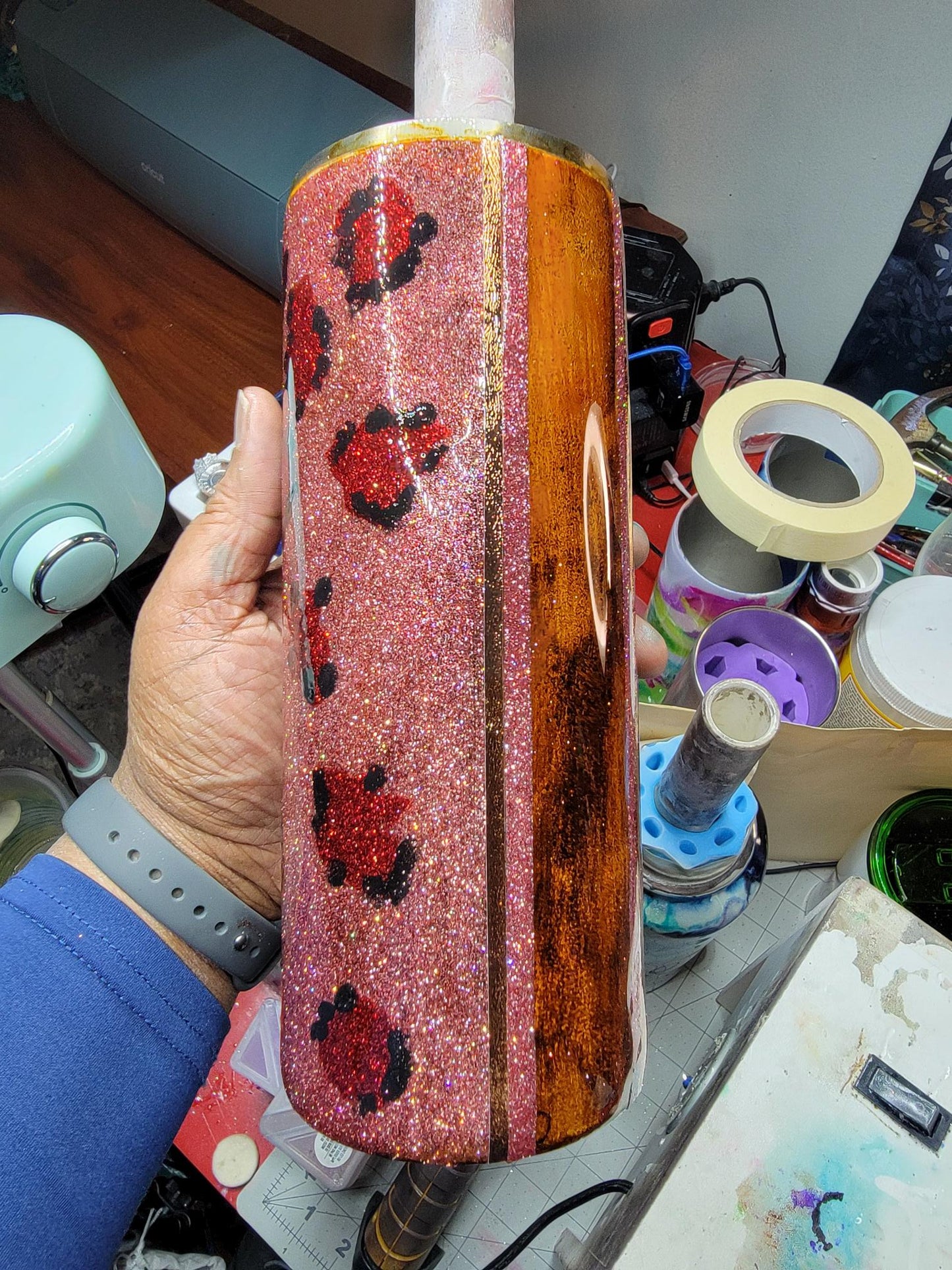 Wood Cheetah - 30 oz. Thick