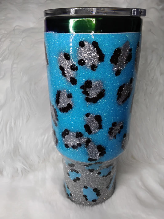 Blue Cheetah - 40 oz. Curve