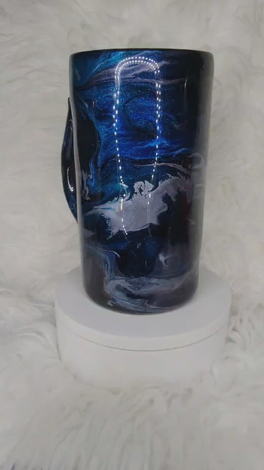 Ocean Bottom - 16 oz. Glass Beer Mug