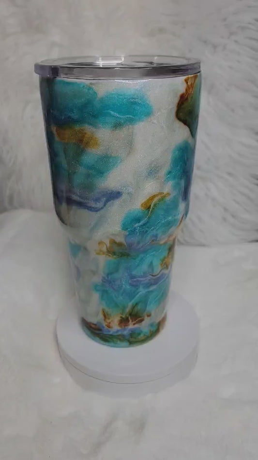 Map Stream - 30 oz Curve