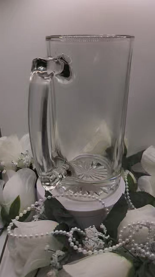 25 oz. Glass Beer Mug