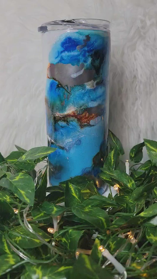 403 - Blue Swirl