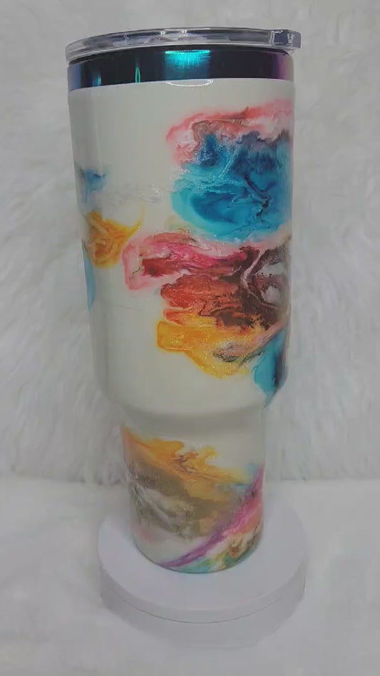 Cotton Candy - 40 oz Tumbler