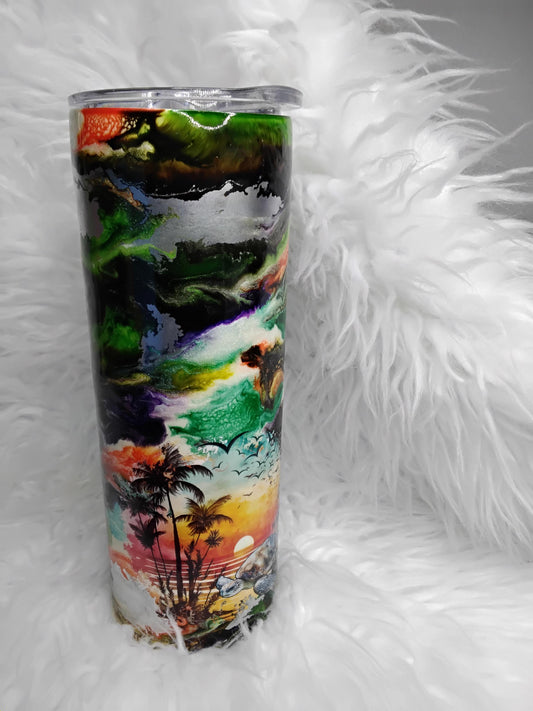 Turtle Storm - 20 oz Tumbler